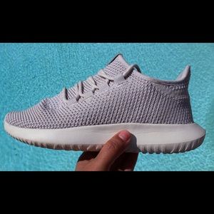 Tan adidas tubular shadow
